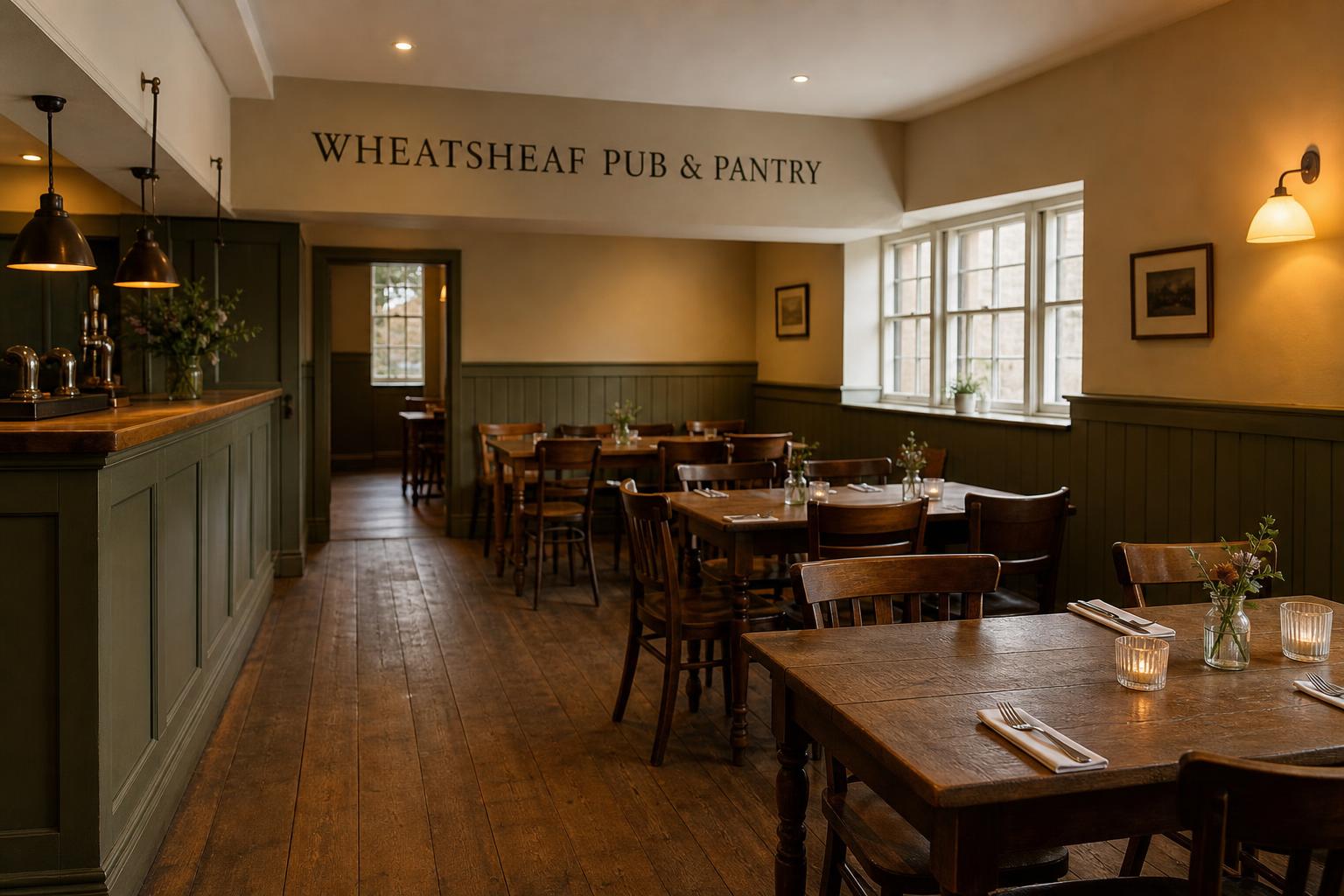 Inside Wheatsheaf Pub and Pantry